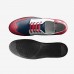 "Le' Motif" Custom Designed Shoes Red/Blue